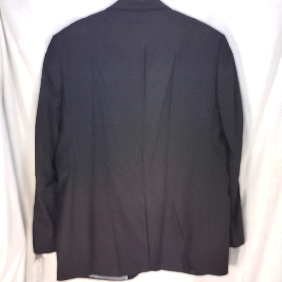 J.M. Haggar Black Classic Fit 48 Long Single Breast Premium Stretch Suit Jacket - Picture 13 of 15